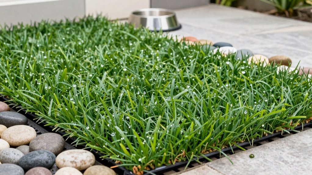 cleaning and maintaining artificial grass