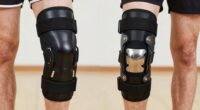 comparing hip and knee supports