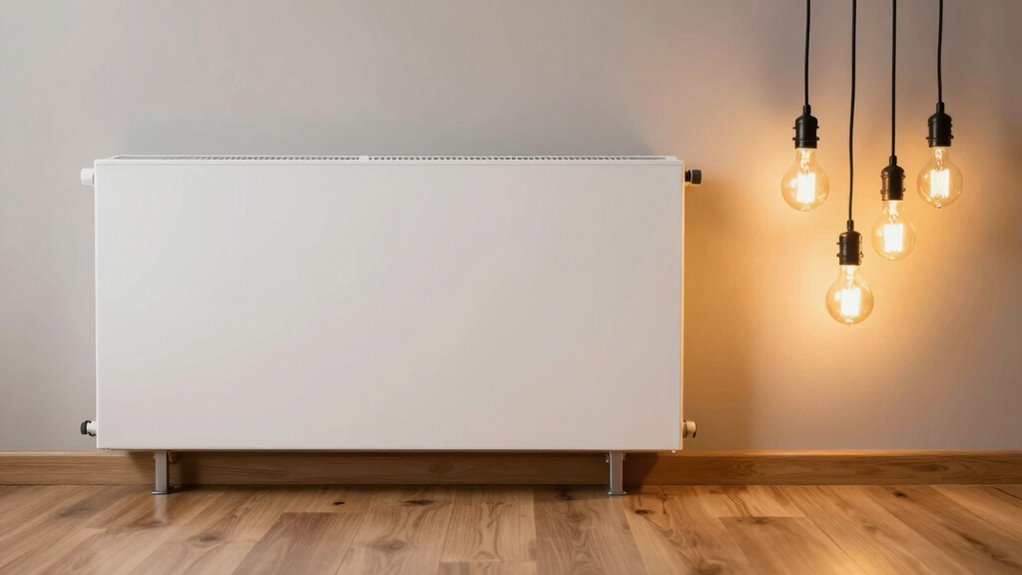 comparing radiant panels and bulbs
