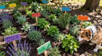 create a diy dog garden