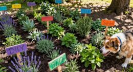 create a diy dog garden