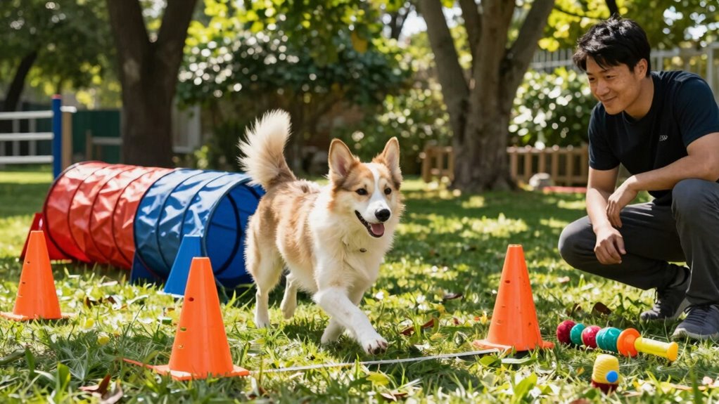 dog confidence rebuilding routines