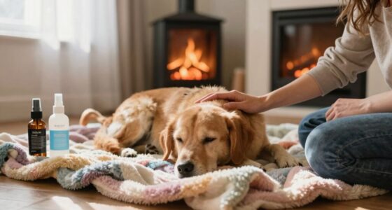 dog recovery after fireworks