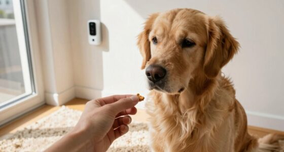 dog stations at doorbell