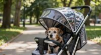 dog stroller training technique