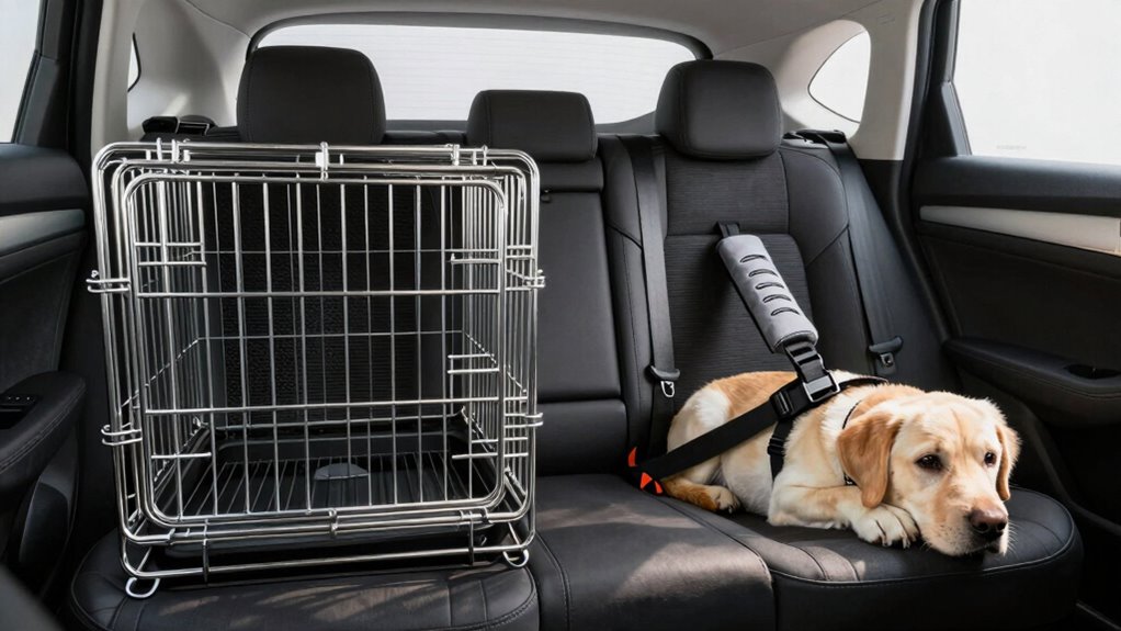 dog travel safety equipment choices