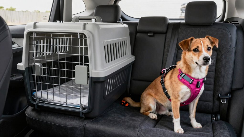 dog travel safety options