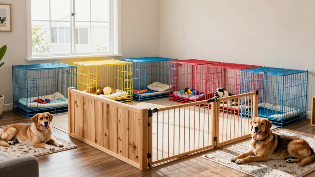 dog zones for safe training