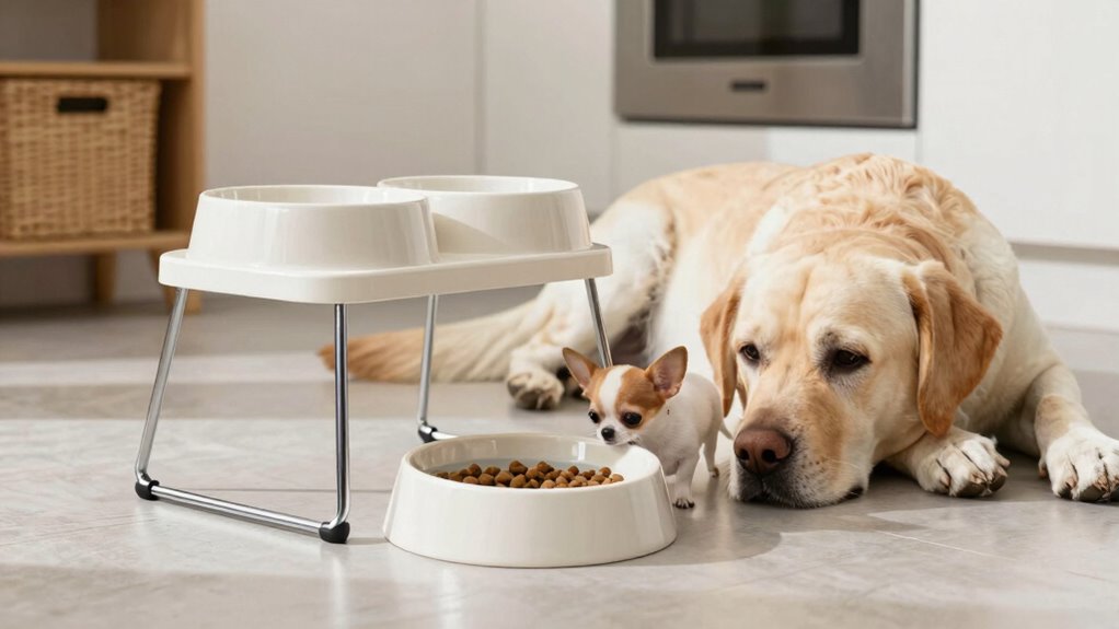 elevated feeders improve digestion