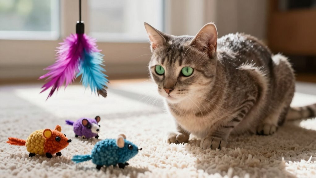 engaging toys for indifferent cats