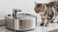 fountains influence feline hydration
