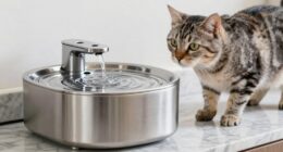 fountains influence feline hydration