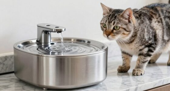 fountains influence feline hydration