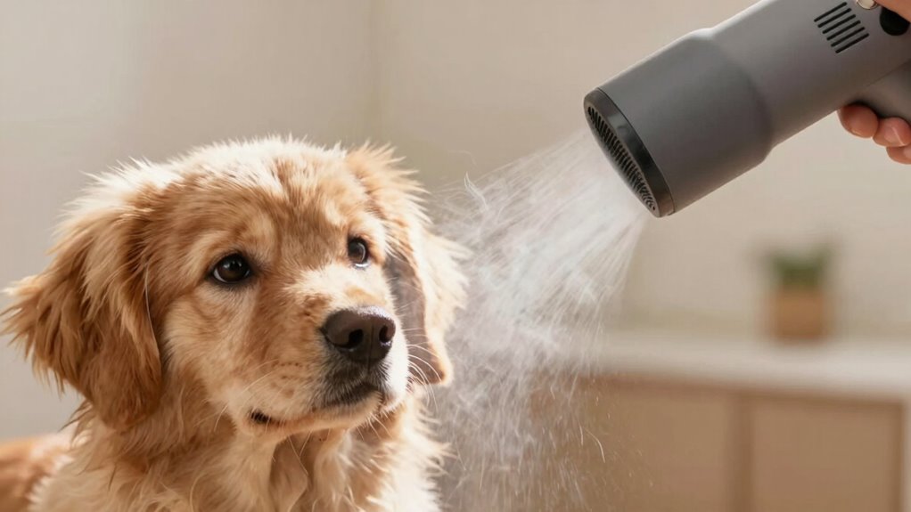 gentle airflow for dogs