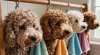 gentle curly coat drying