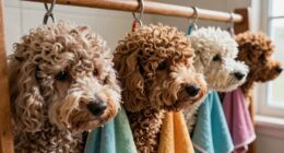 gentle curly coat drying