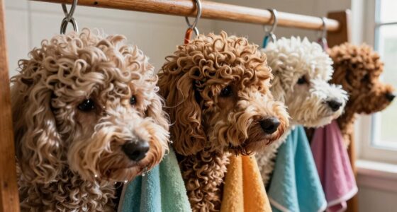 gentle curly coat drying