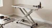 grooming table height options