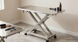 grooming table height options