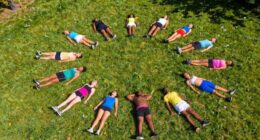 healthy weight from above