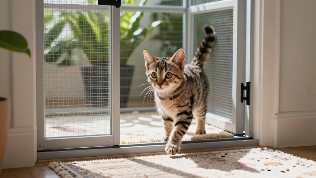 indoor cat outdoor access