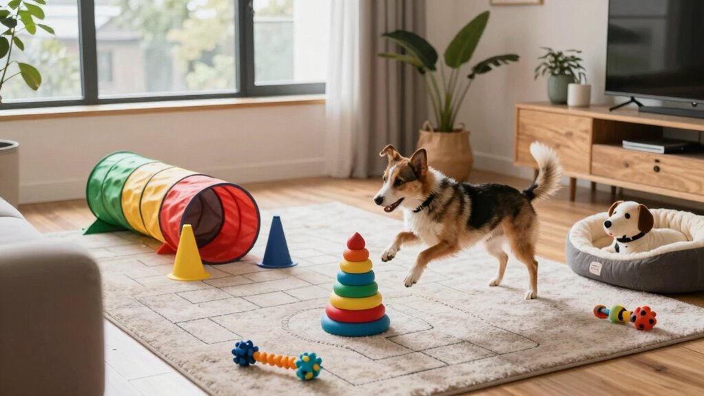 indoor enrichment for energetic dogs