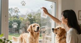 installing window film for dogs