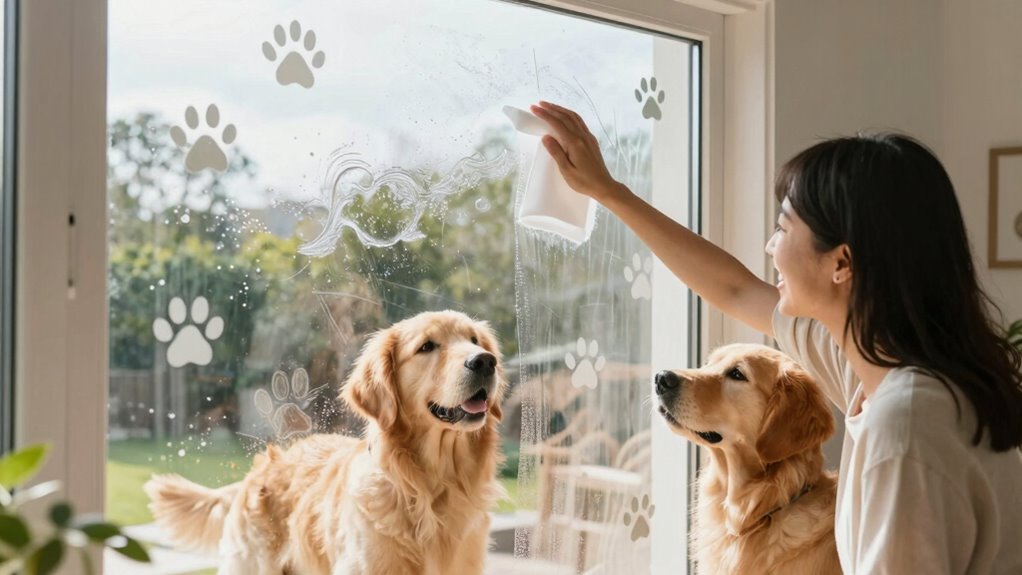 installing window film for dogs