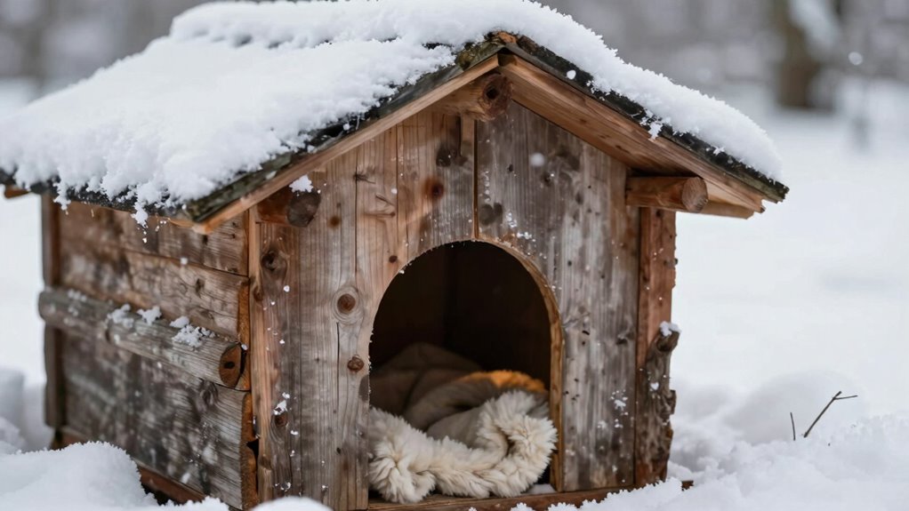 insulated ventilated outdoor shelter