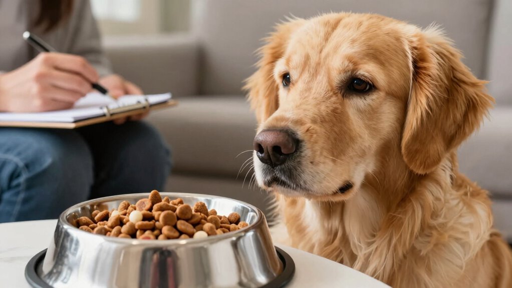 monitoring pet dietary reactions