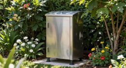 optimal backyard waste placement