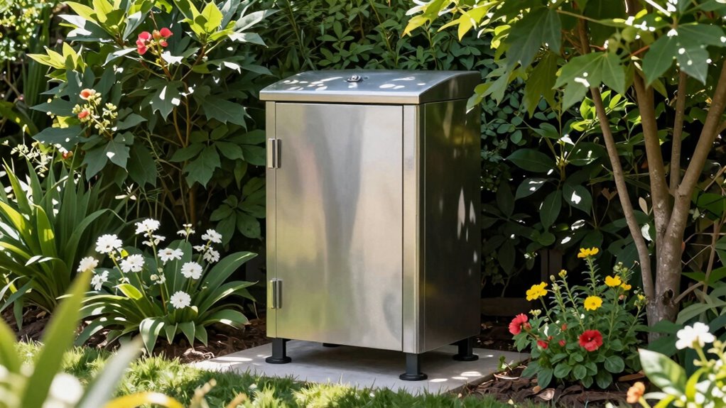 optimal backyard waste placement
