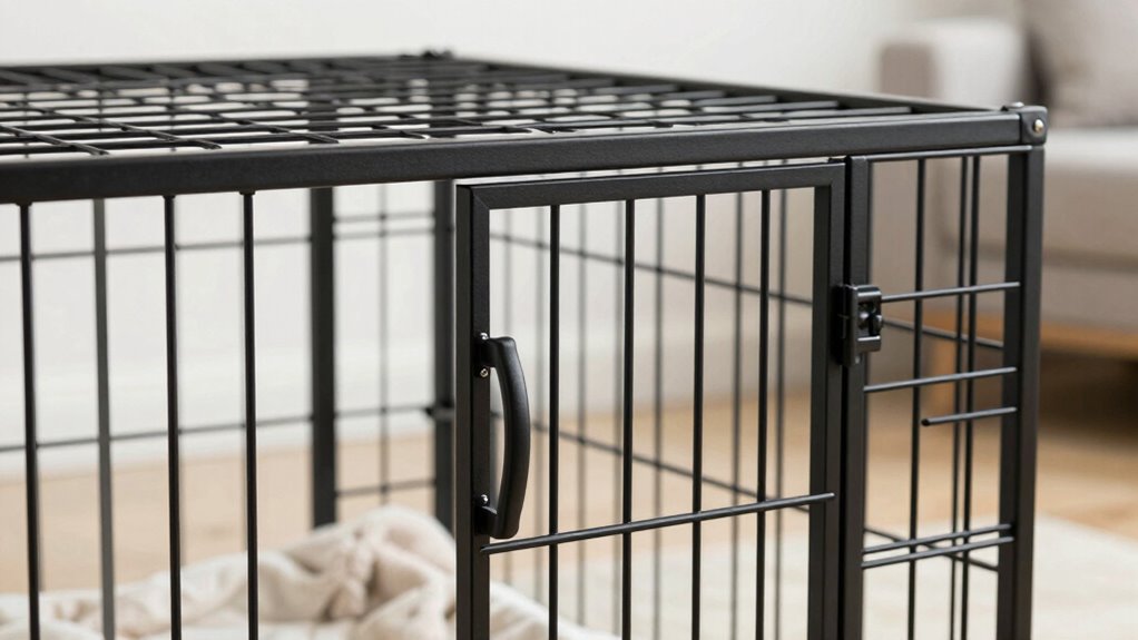 optimal crate door placement