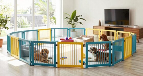 optimal multi dog enclosure design
