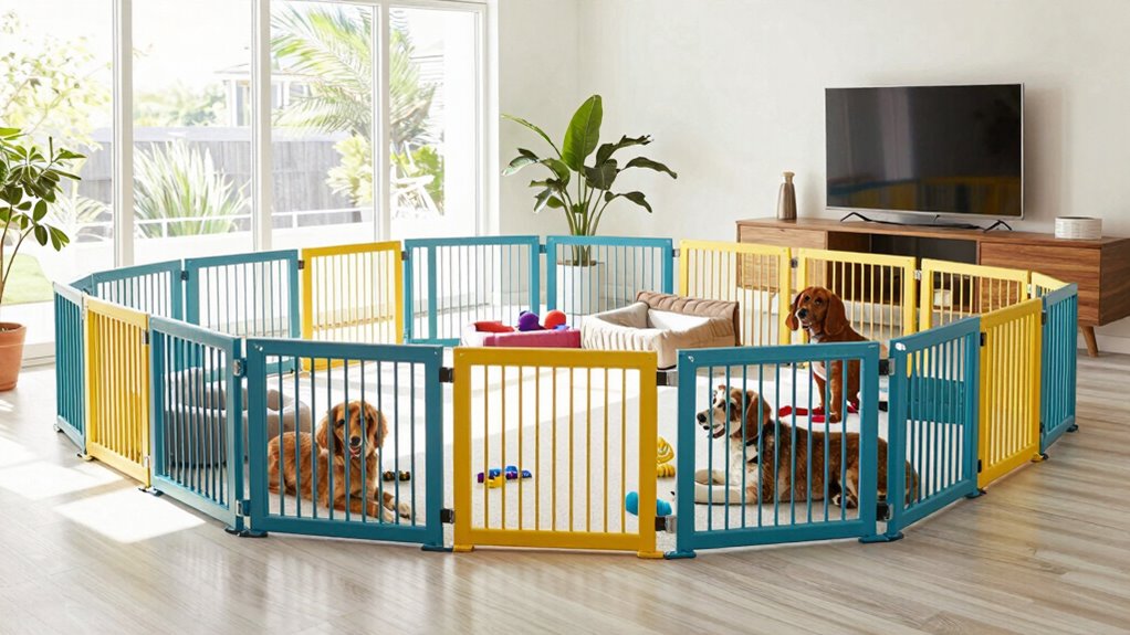 optimal multi dog enclosure design