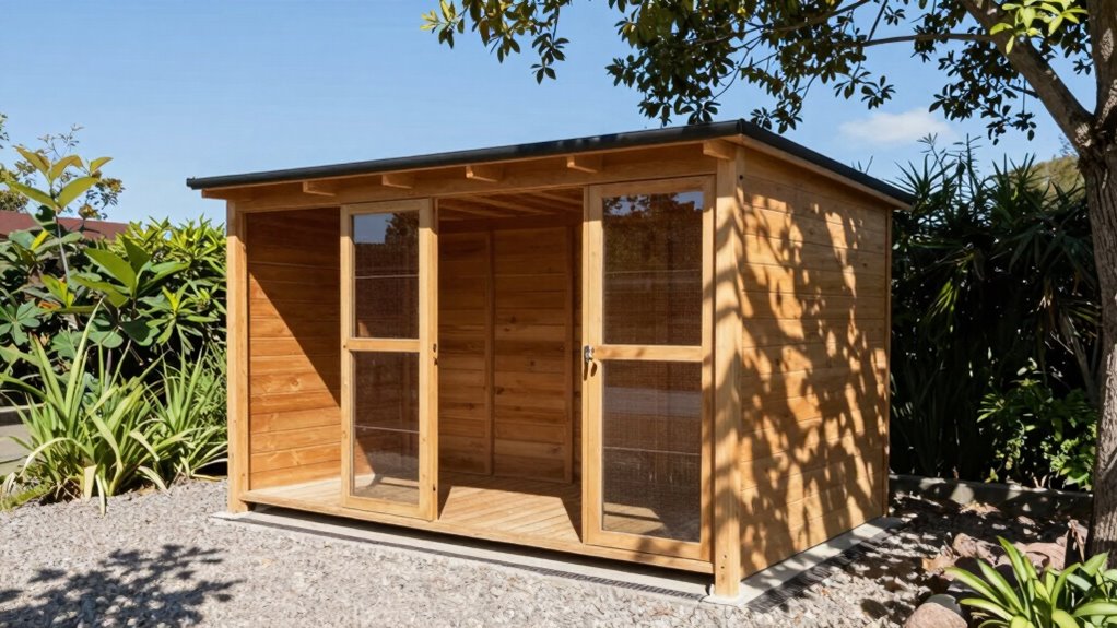 optimal outdoor kennel placement