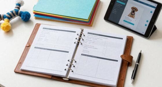 organize pet medical records