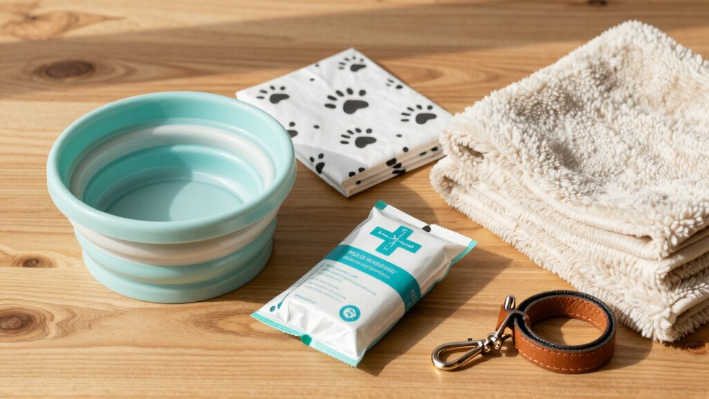 pet travel essentials kit