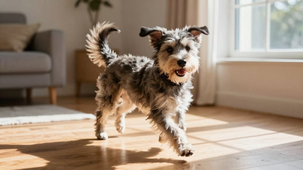 pet zoomies after grooming