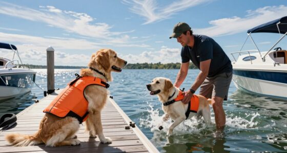 pre boat dog training