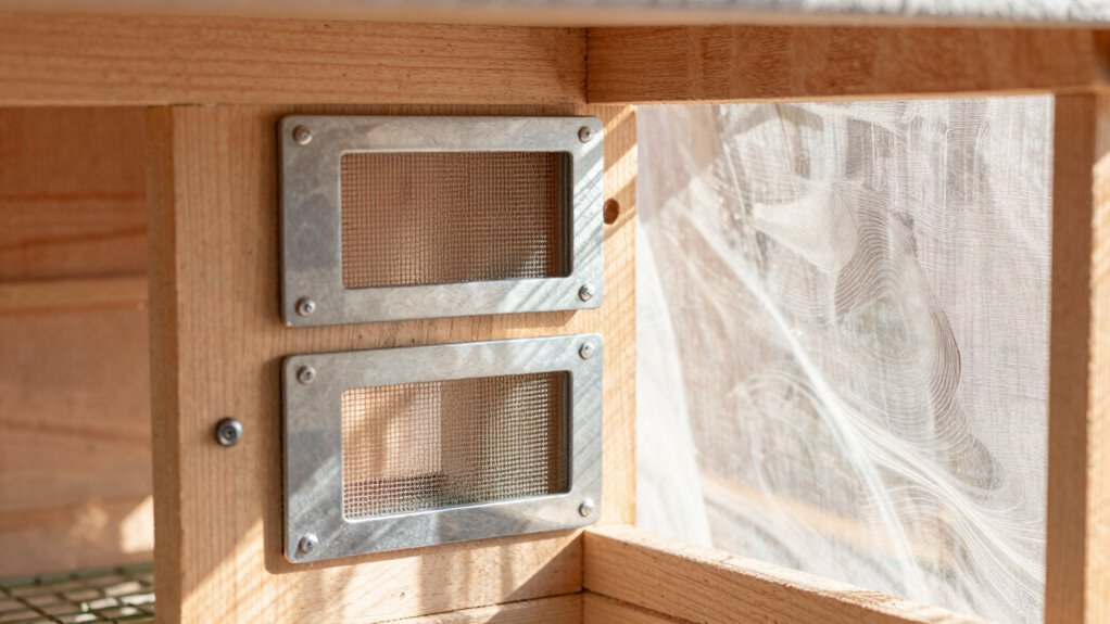 proper airflow without drafts