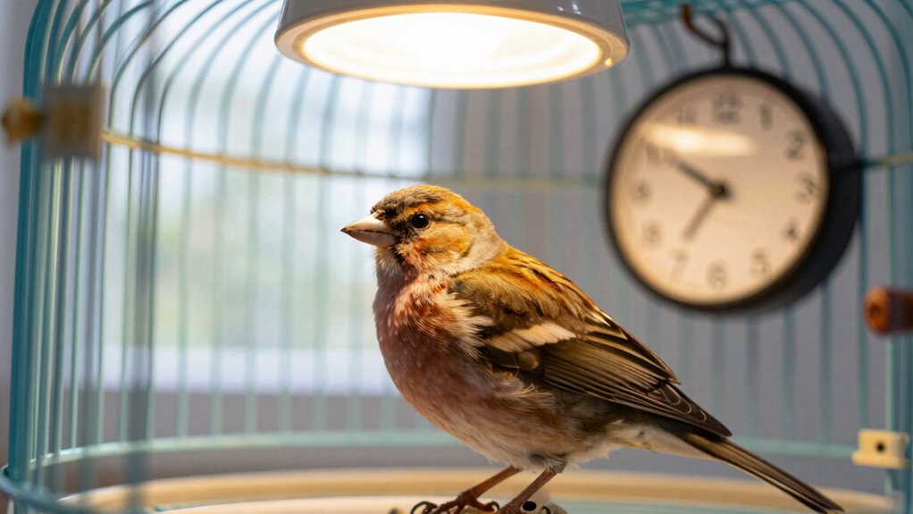 proper bird lighting management