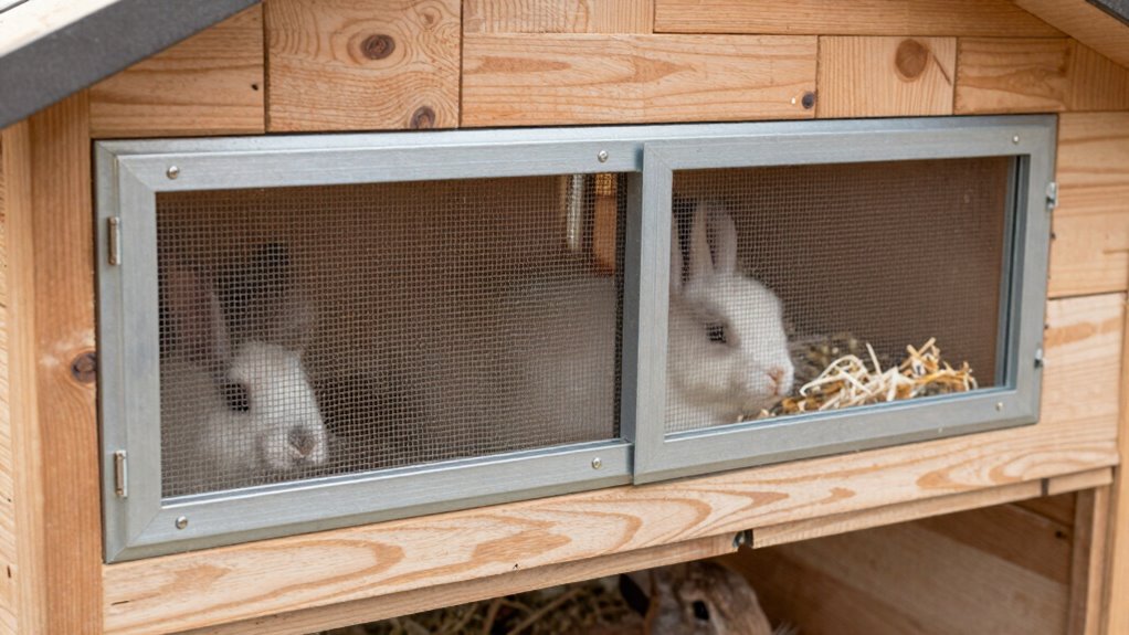 proper rabbit enclosure ventilation