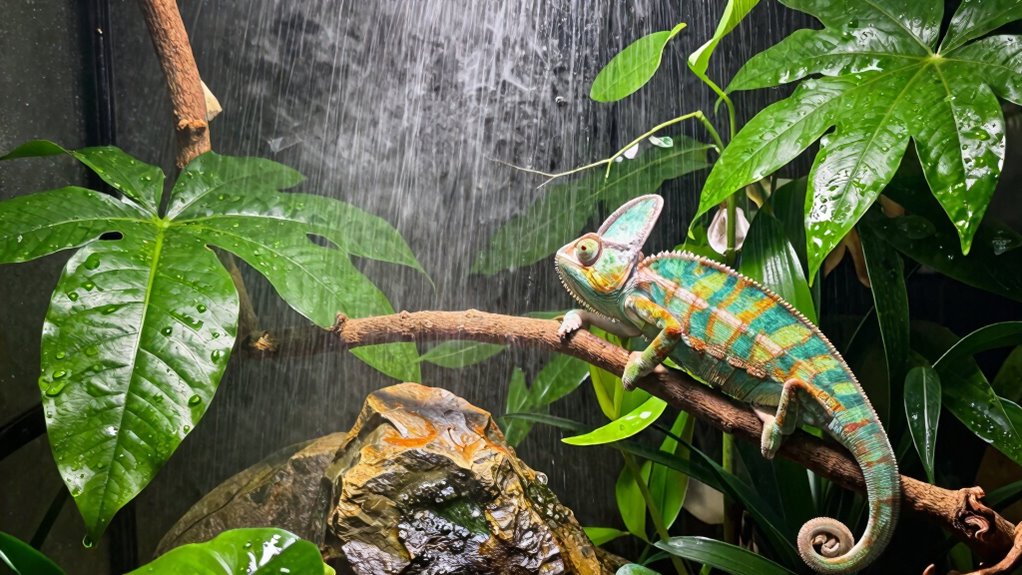 proper reptile misting setup