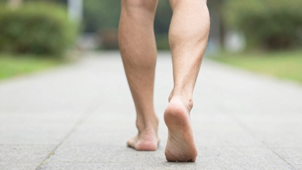 proper walking posture and footwear