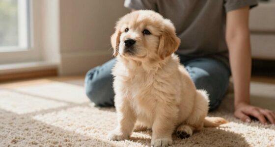 puppy settling training tips