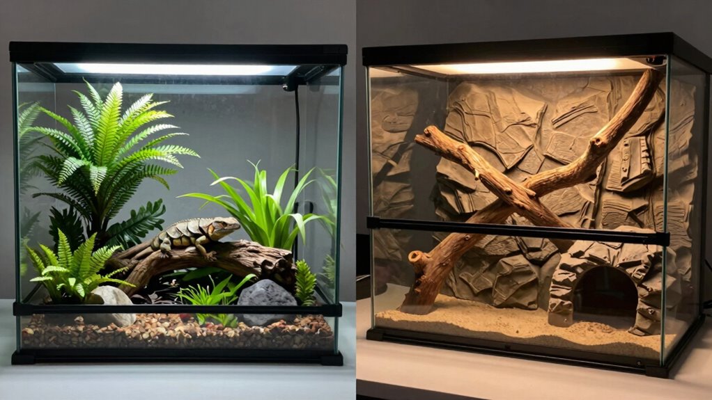 pvc versus glass enclosures