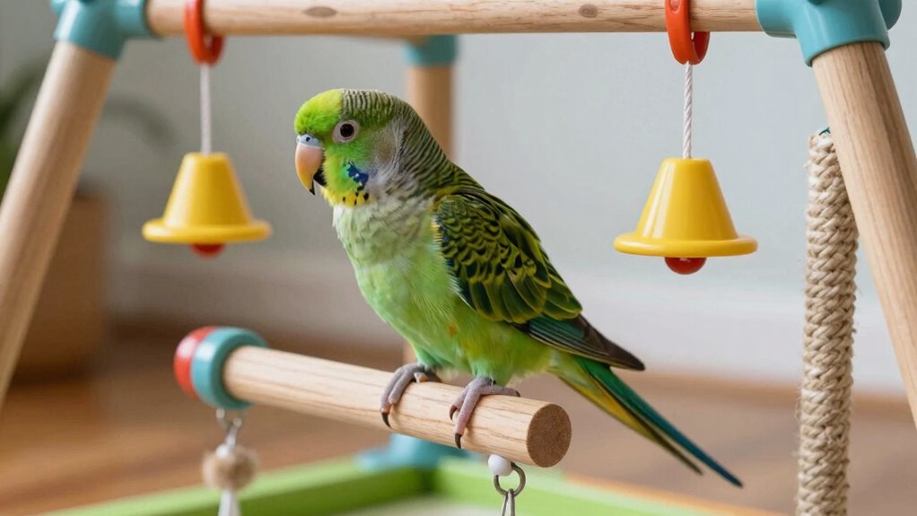 safe gradual bird gym introduction