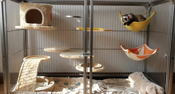 safe landings in cages