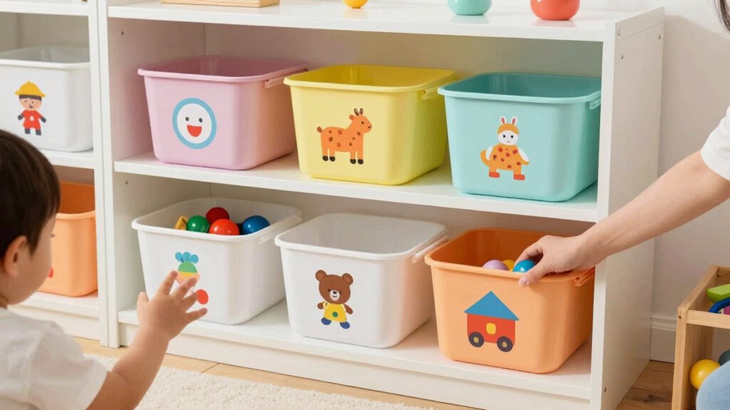 safe organized toy rotation